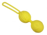 schwere Liebeskugel in gelb